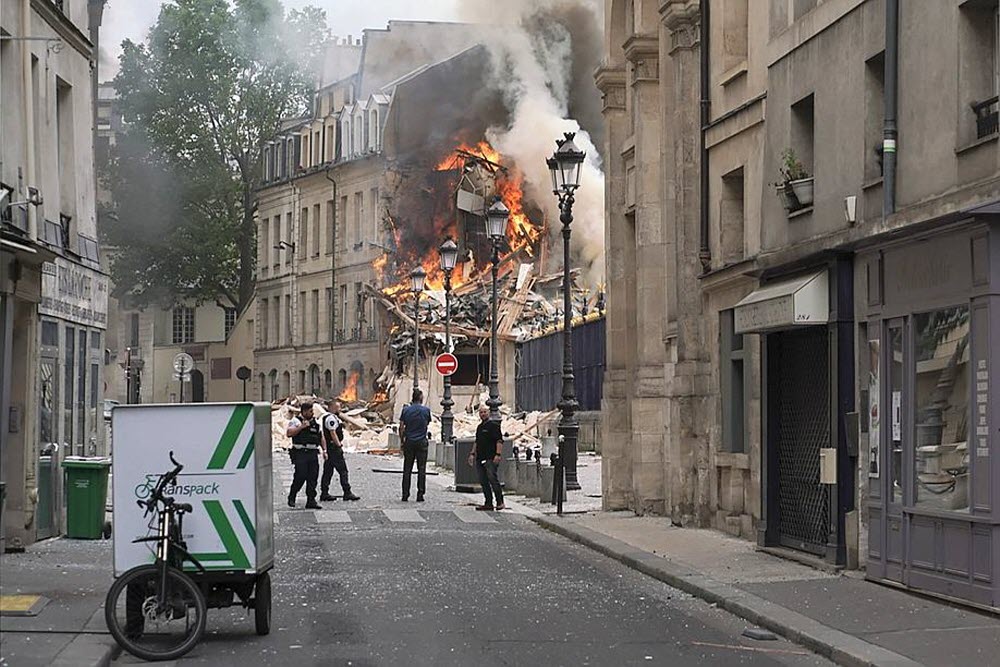 Paris : Une énorme explosion et plusieurs dégâts